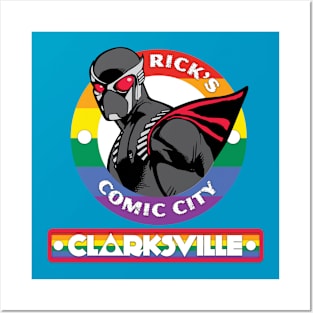 Rick's Comic City logo 6 Posters and Art